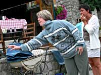 Concours de p�tanque � Archail (04)
