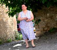 Concours de p�tanque � Archail (04)
