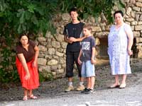 Concours de p�tanque � Archail (04)
