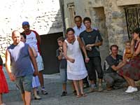Concours de p�tanque � Archail (04)